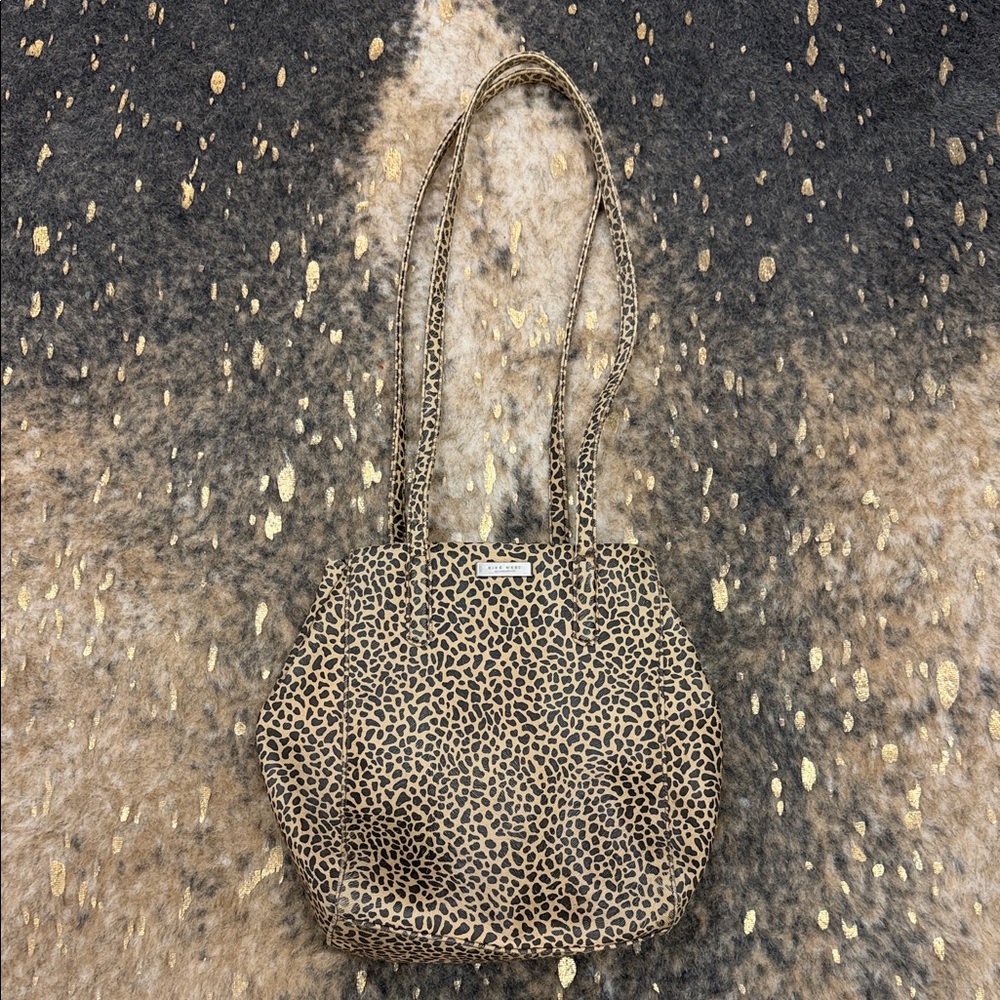 NINE WEST Leopard Print Shoulder Bag